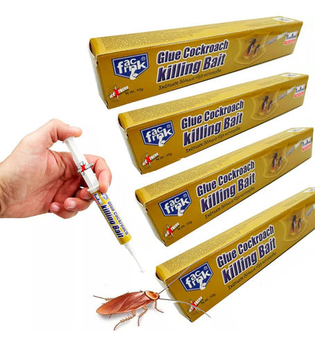 Ce gel ultra-collant attire les cafards et les tue à la source. 03 pcs à 9000f CFA