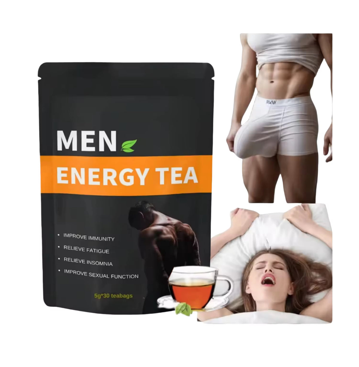 đ« MEN ENERGY TEA â Lâinfusion des hommes qui veulent tenir jusquâau bout !
