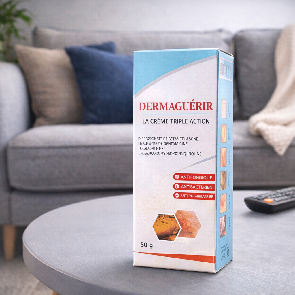 đż DermaguĂ©rir â CrĂšme Triple Action RĂ©paratrice