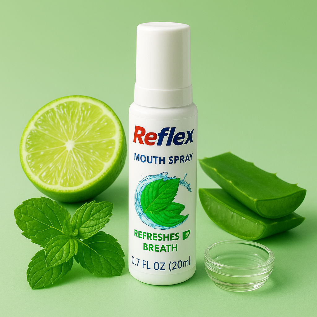🧼 Reflex Mouth Spray – Spray Rafraîchissant Instantané pour l’Haleine