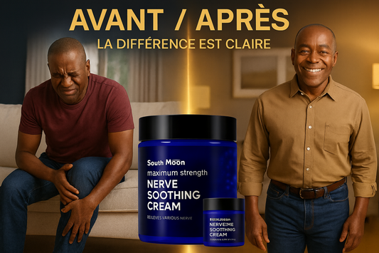 Nerve Soothing Cream – Soulage varices, jambes lourdes, douleurs et brûlures aux pieds, douleurs articulaire, neuropathie dès la première application