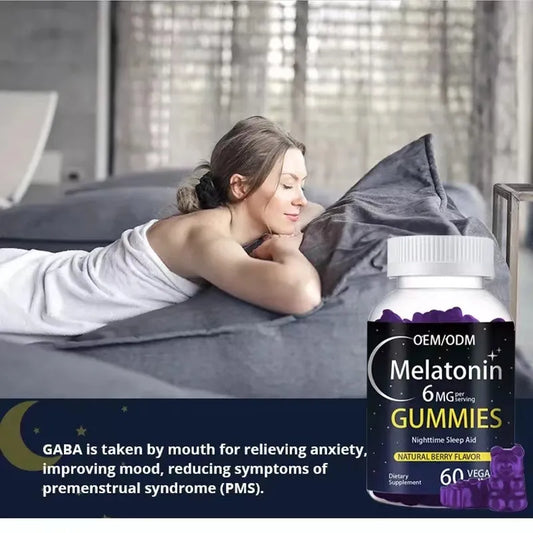 🌙 Gummies Mélatonine – Dormez Mieux, Naturellement 😴✨