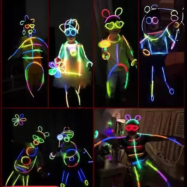 🎉 Amusez-vous et brillez dans la nuit – 150 bâtons lumineux | Disponible au Mali