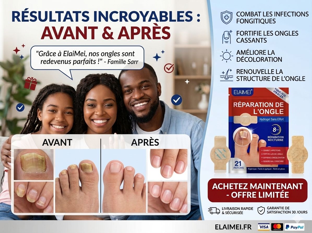 Retrouvez des Ongles Impeccables avec PureOngles™ (21 Patchs)