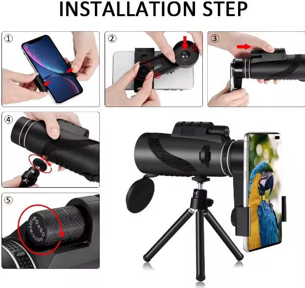 đ Monoculaire Ultra-HD 12x â Le Monde Ă PortĂ©e de Main