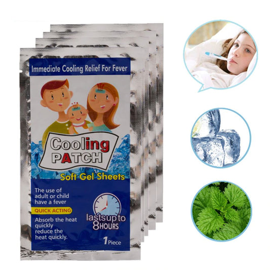 Patch Rafraîchissant Sommeil & Anti-Fièvre – Effet Frais Jusqu’à 8H (6 Pièces)