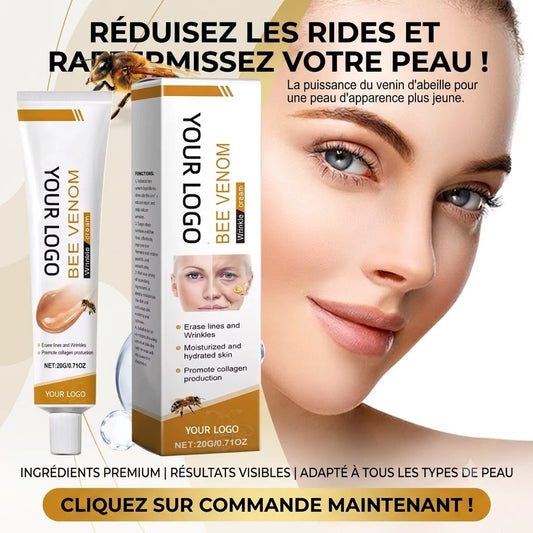 🐝 Crème Anti-Rides Venin d'Abeille & Effet Botox – Jeunesse Immédiate