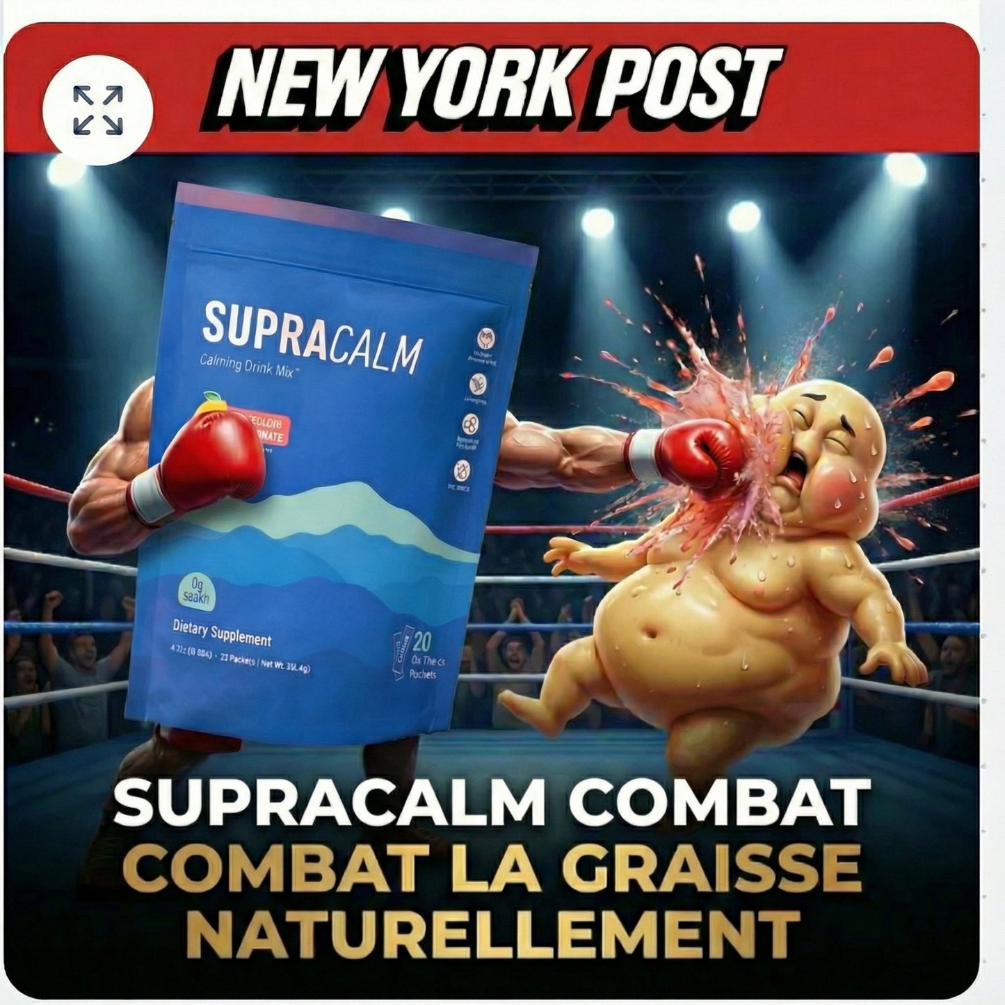SUPRACALM  L’équilibre du cortisol