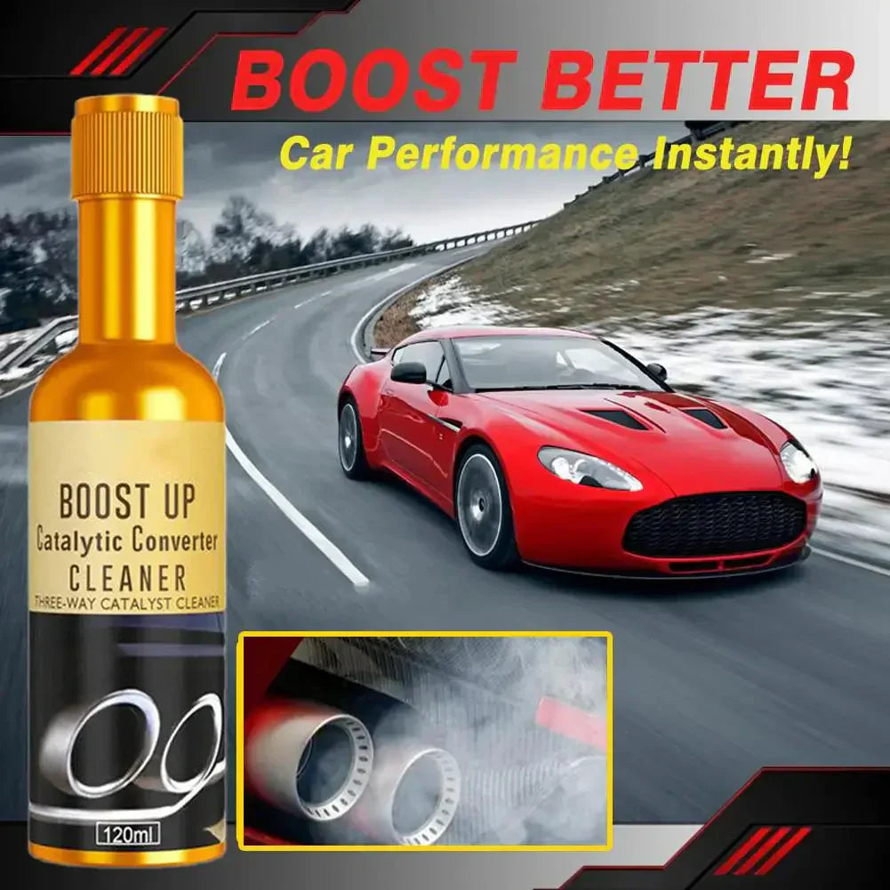 BOOST UP™: Nettoyant catalyseur et Booster de Performance Automobile 120 ml B