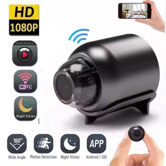 Mini Caméra Espion WiFi 1080P – Vision Nocturne & Détection de Mouvement