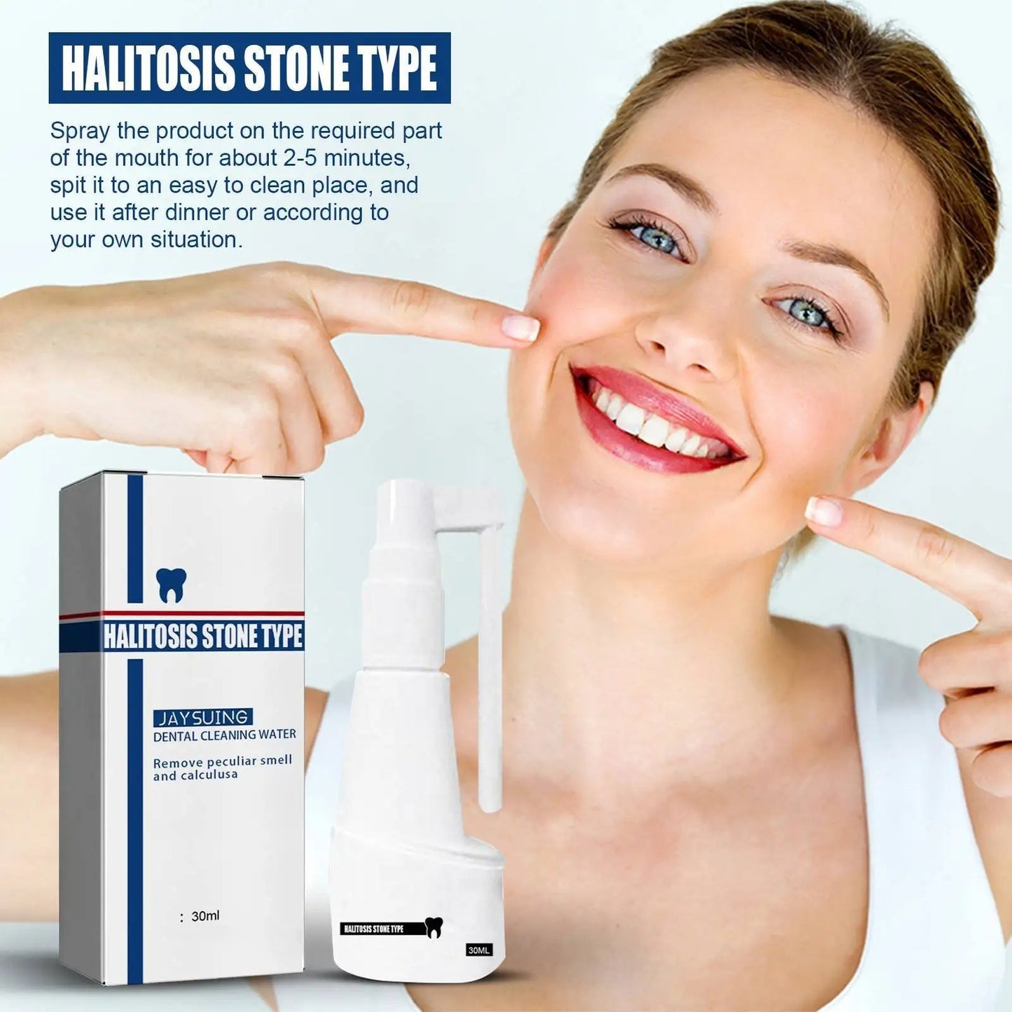 Spray Dentaire Anti-Halitose et Tartre