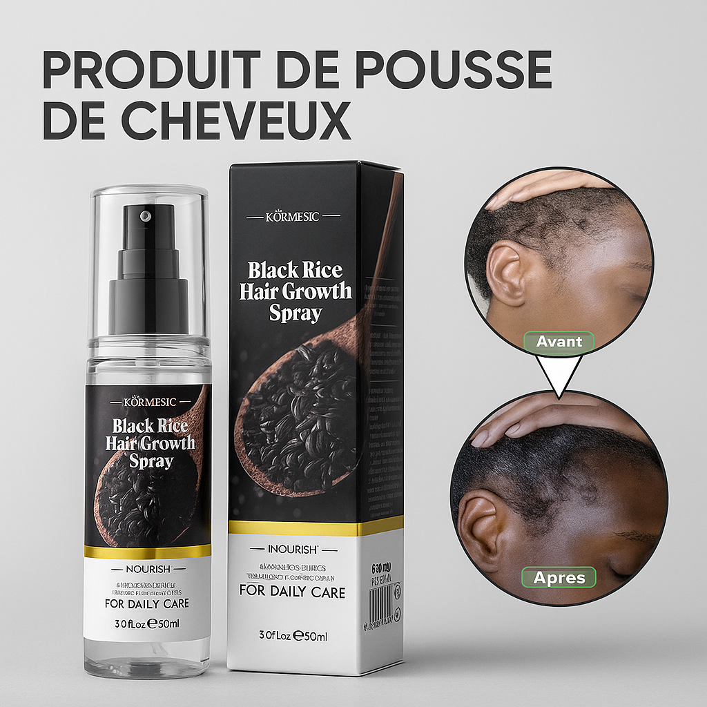 SPRAY POUR POUSSE DE CHEVEUX