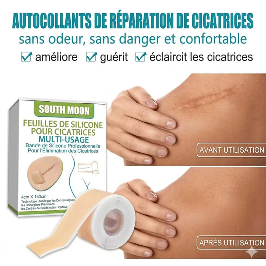 Patch de silicone "Effaceur de Cicatrices."