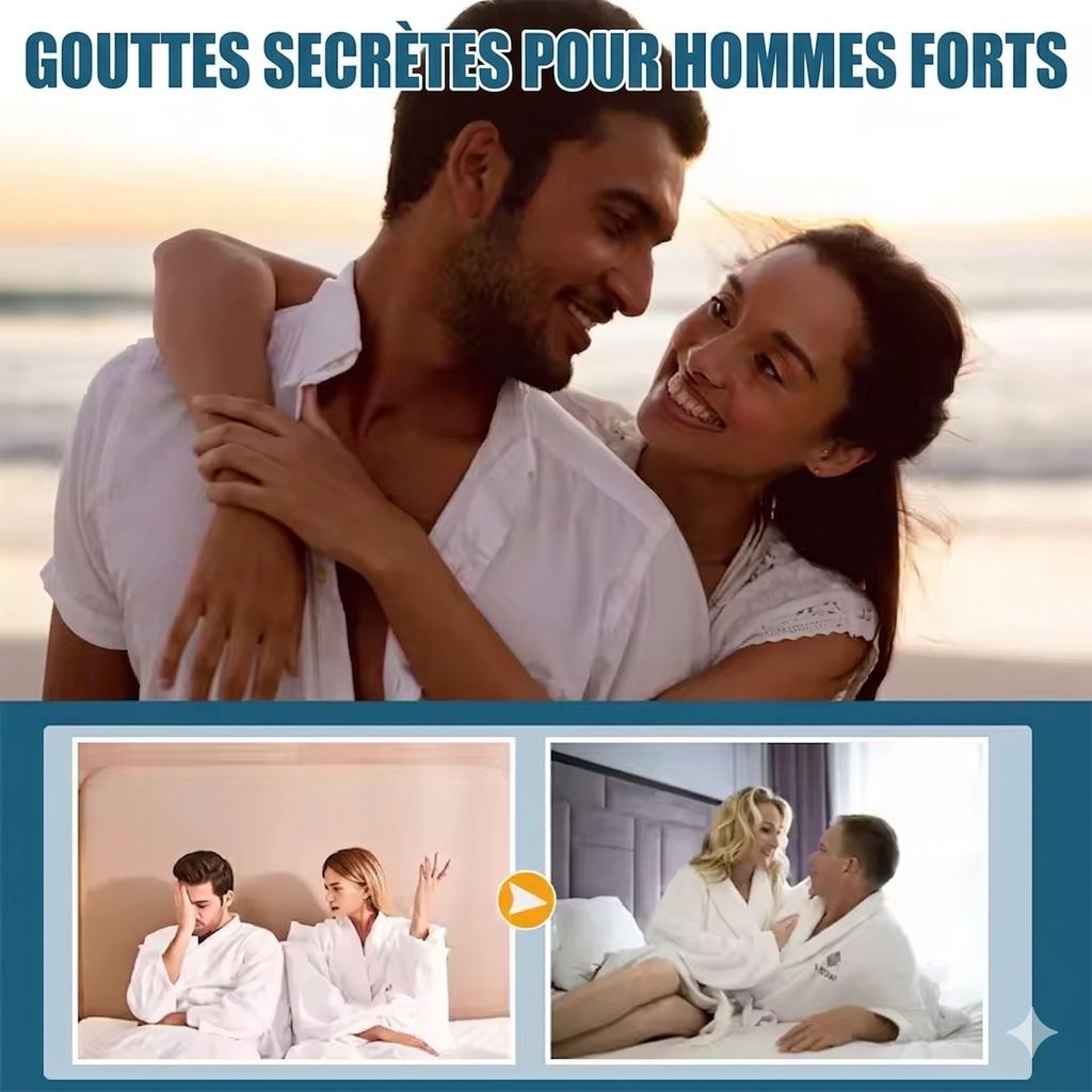 💪 SECRET DROPS POUR HOMMES – RETROUVEZ VOTRE PUISSANCE 🔥