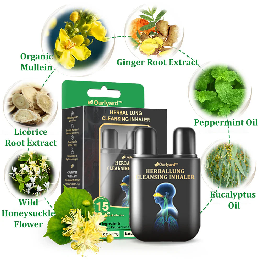 Kit respiratoire Naturel Nettoyant des Voies Respiratoires