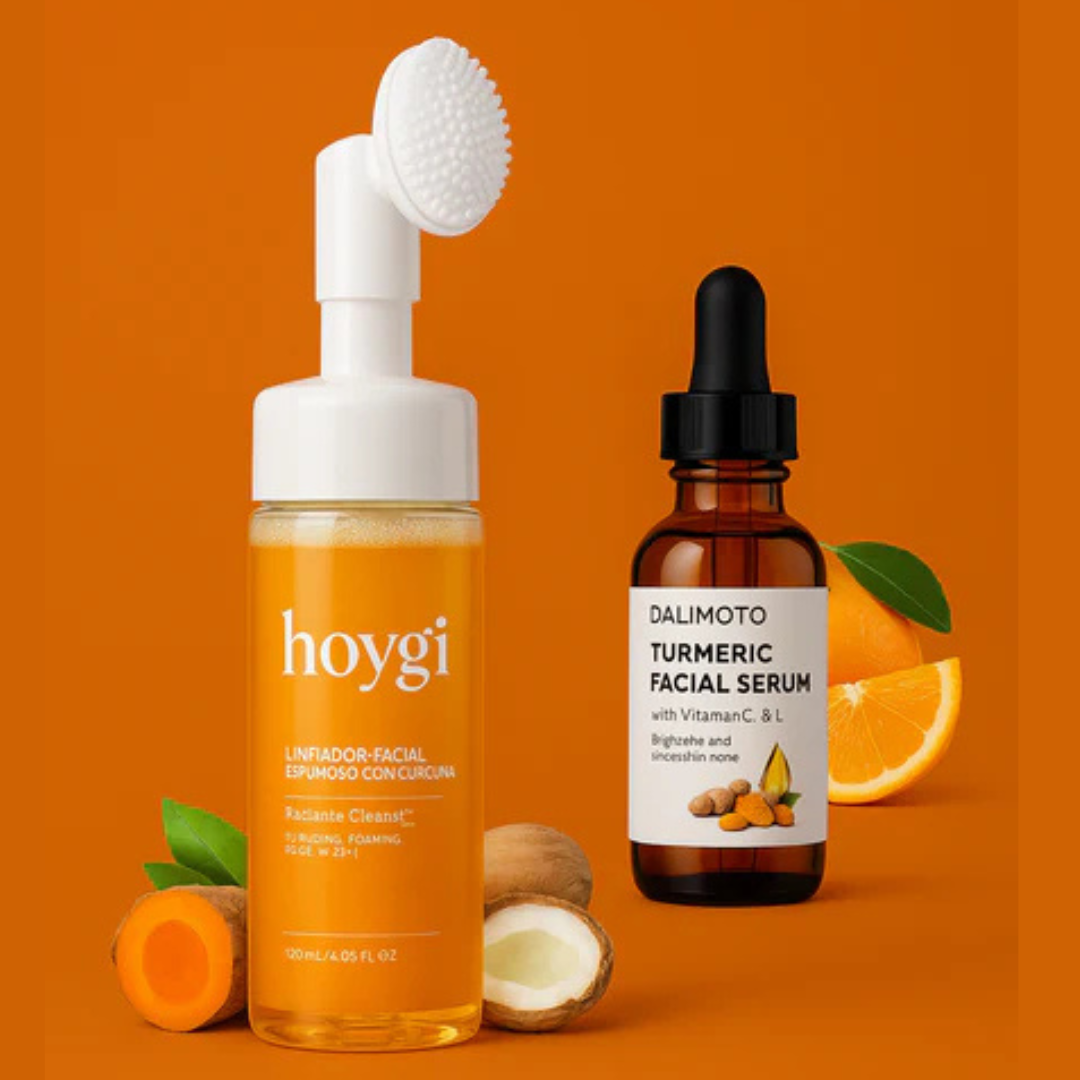 Nettoyant visage au curcuma™️