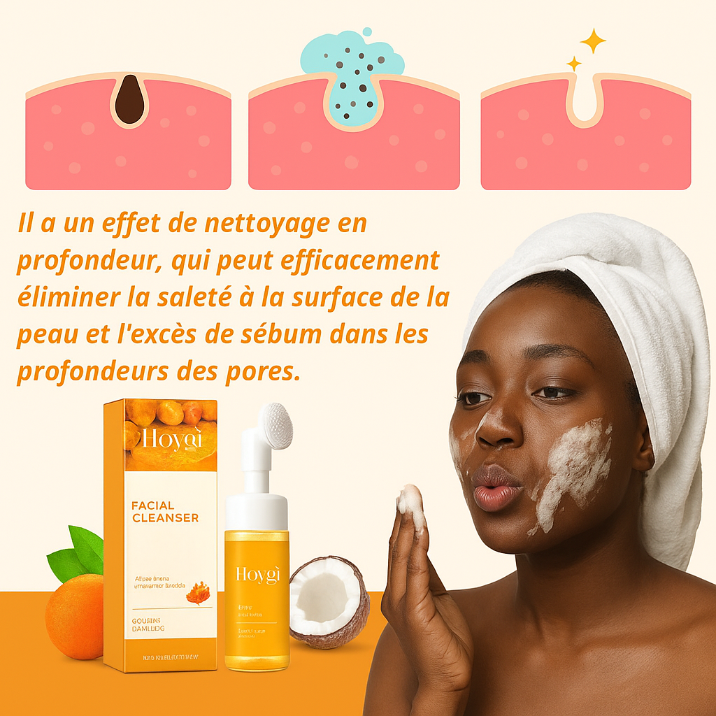 Nettoyant visage au curcuma™️