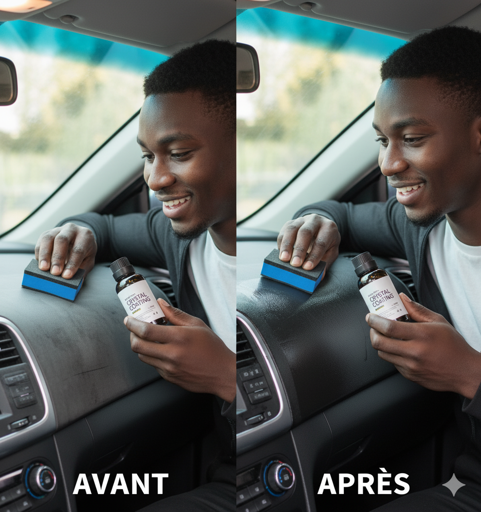 CRYSTAL COATING : Le Secret de l'Éclat Neuf sans effort.