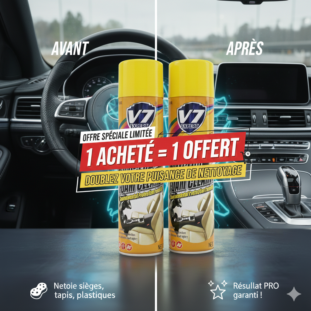 Mousse V7 Expert - 1 Acheté = 1 Offert