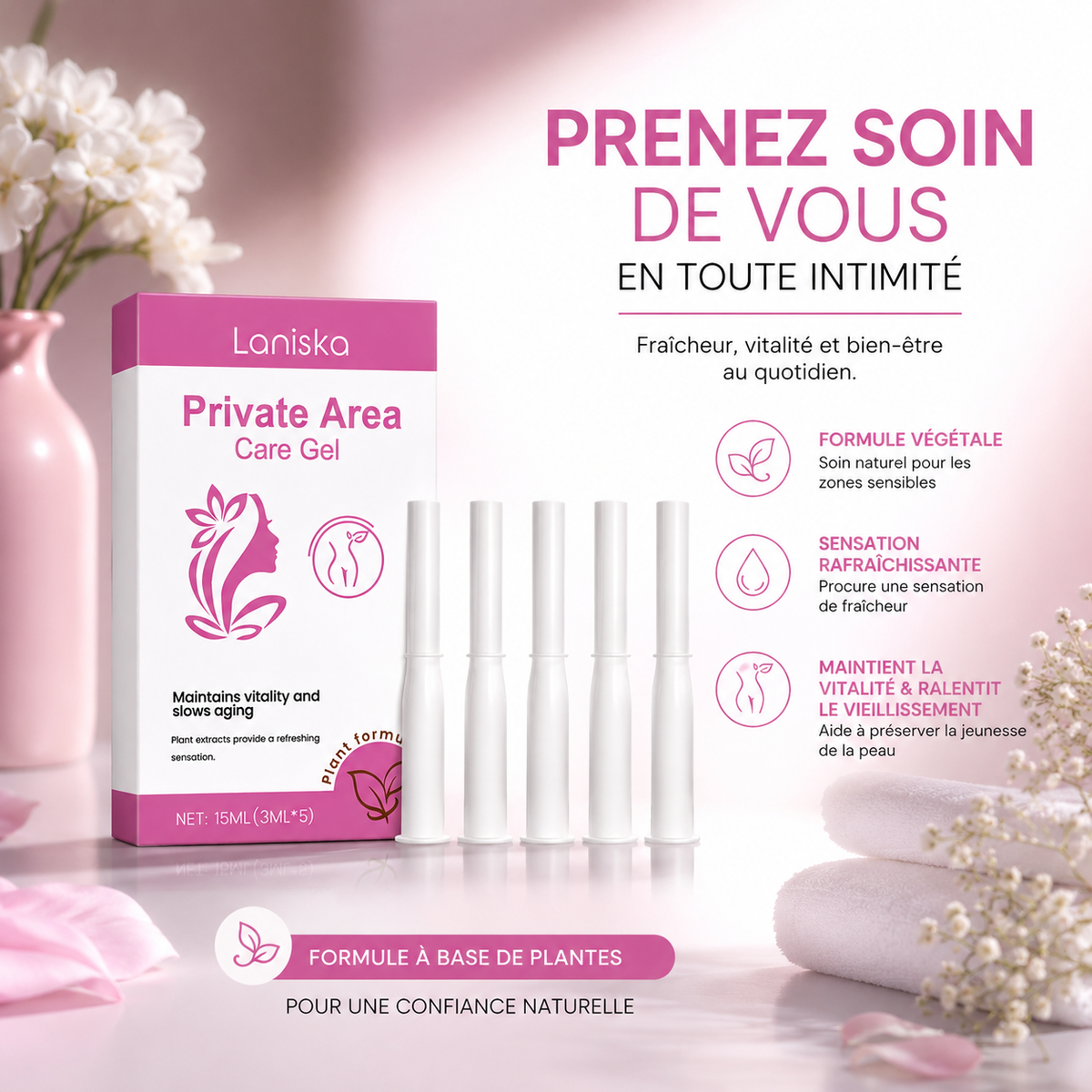 🌸 FAIRY SECRET –Fresh : Sensation Plus Serrée & Protection contre les Infections Intimes