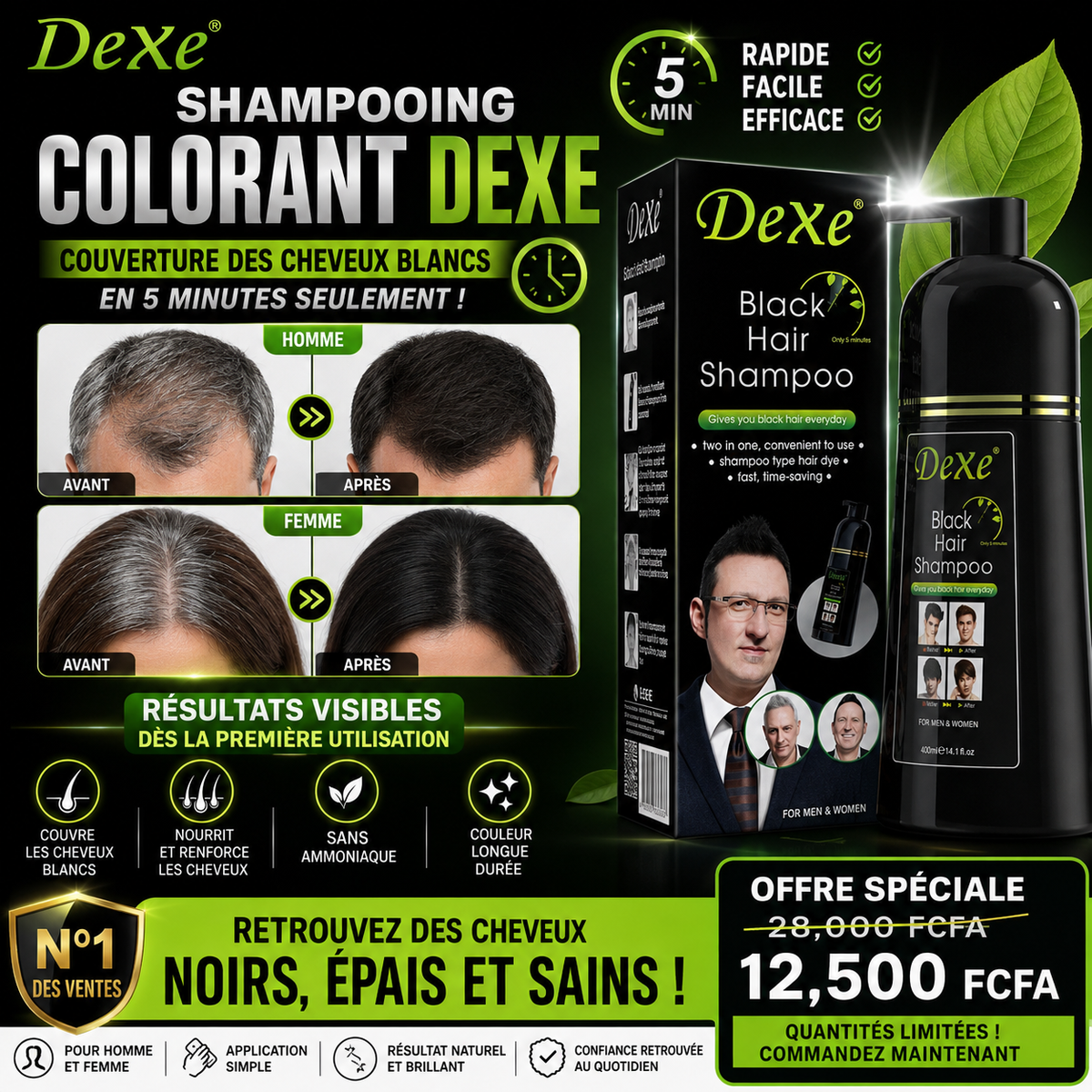 Shampoing Colorant Dexe