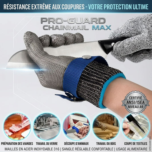 🎖️Gants Résistants aux Coupures - 1 Paire (Mali)