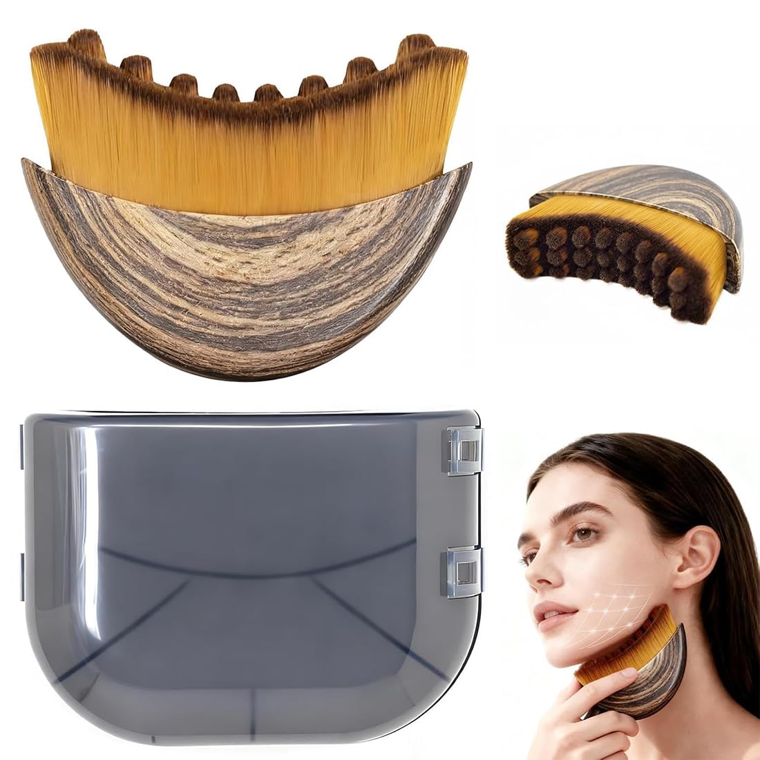 🌟 OFFRE EXCEPTIONNELLE : 2 Brosses de Massage Lymphatique & Remodelage (Édition Premium) à seulement 12 000 F CFA