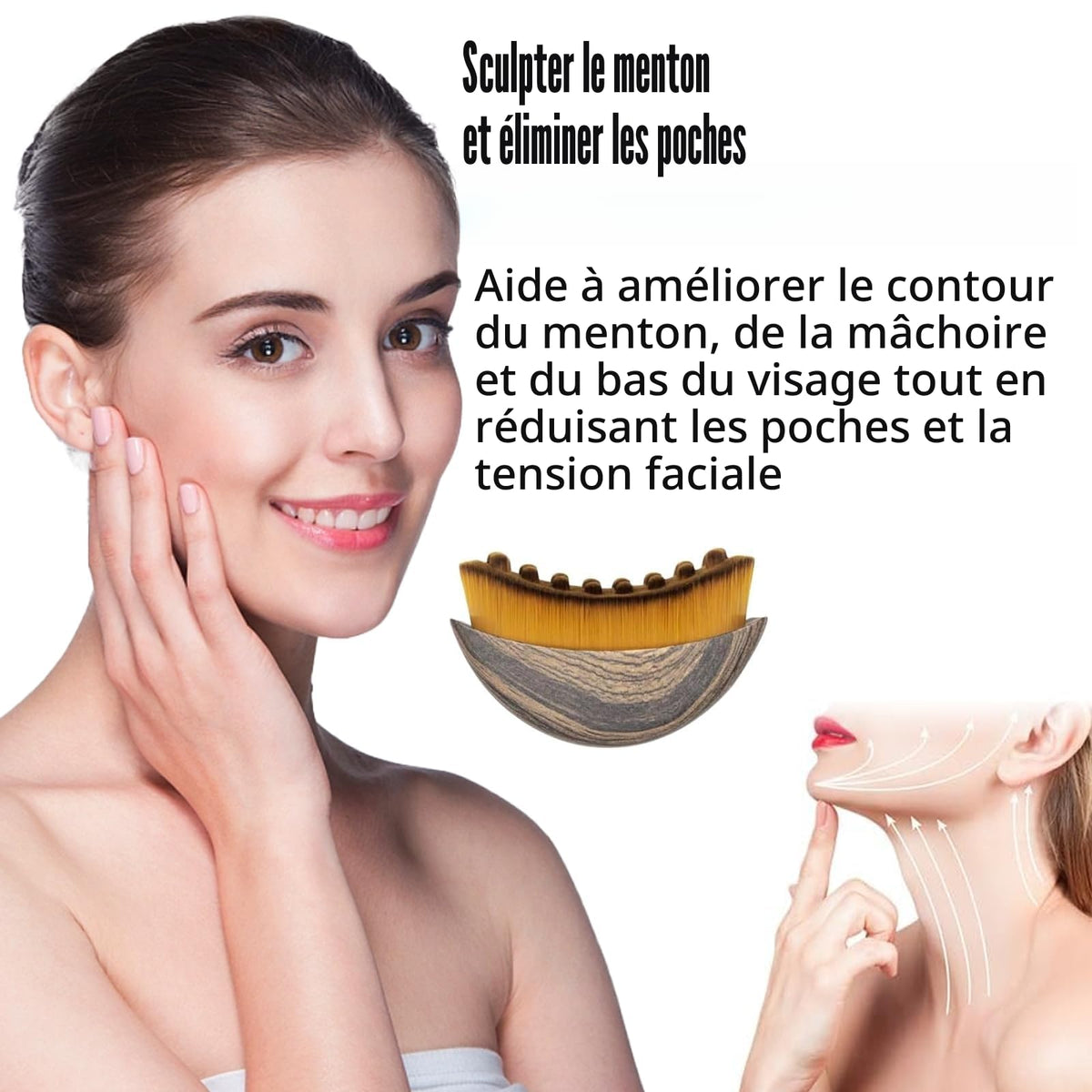 🌟 OFFRE EXCEPTIONNELLE : 2 Brosses de Massage Lymphatique & Remodelage (Édition Premium) à seulement 12 000 F CFA