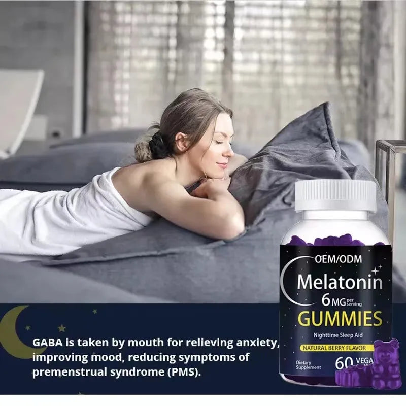 🌙 Gummies Mélatonine – Dormez Mieux, Naturellement 😴✨
