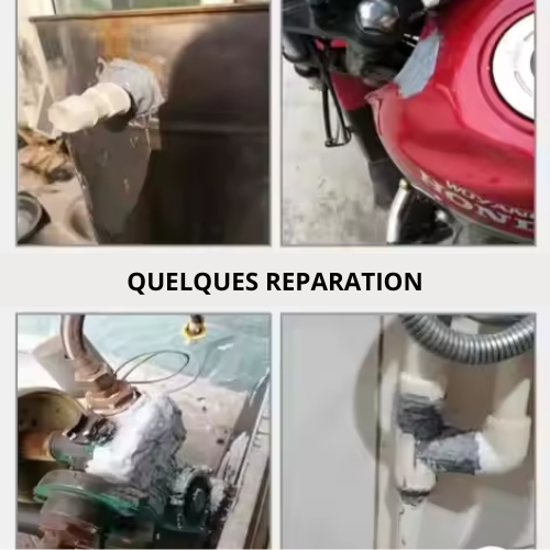 Colle de Réparation Ultra-Résistante A+B – Réparez Tout Sans Soudure En Quelques Minutes , 2 EN 1