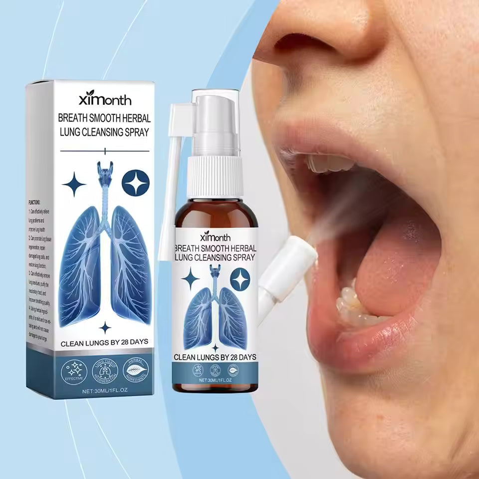 Spray nettoyant pulmonaire
