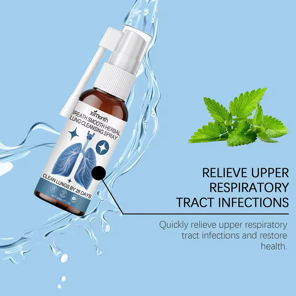 Spray nettoyant pulmonaire