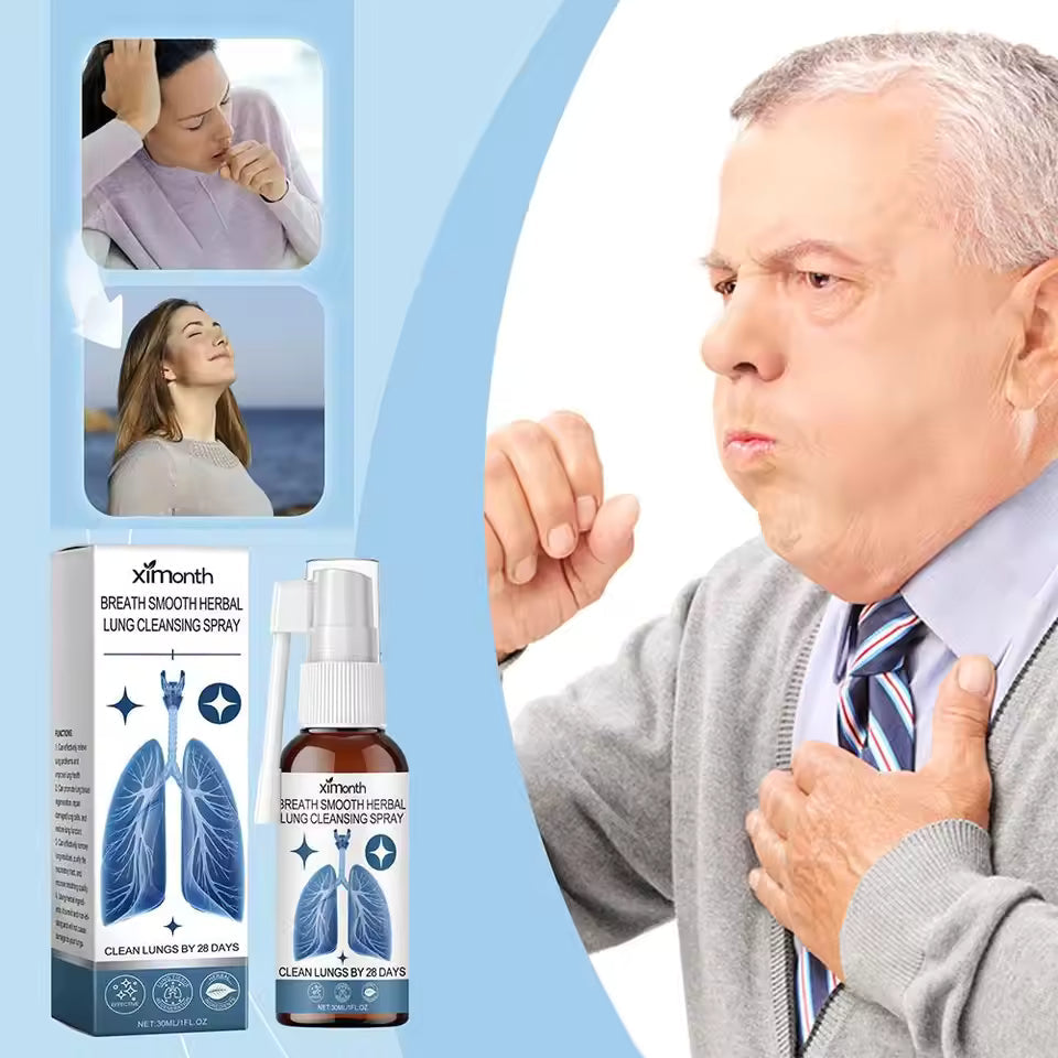Spray nettoyant pulmonaire