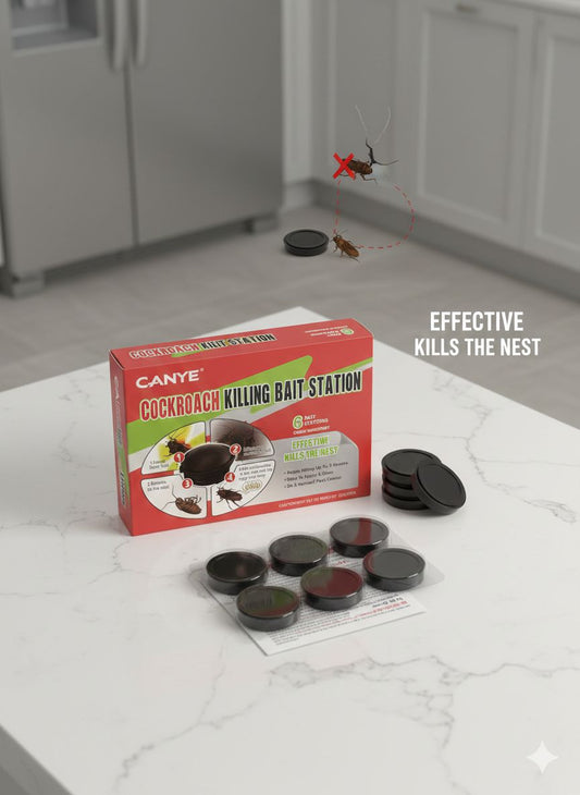 Station Appât Anti-Cafards – Élimination Totale du Nid