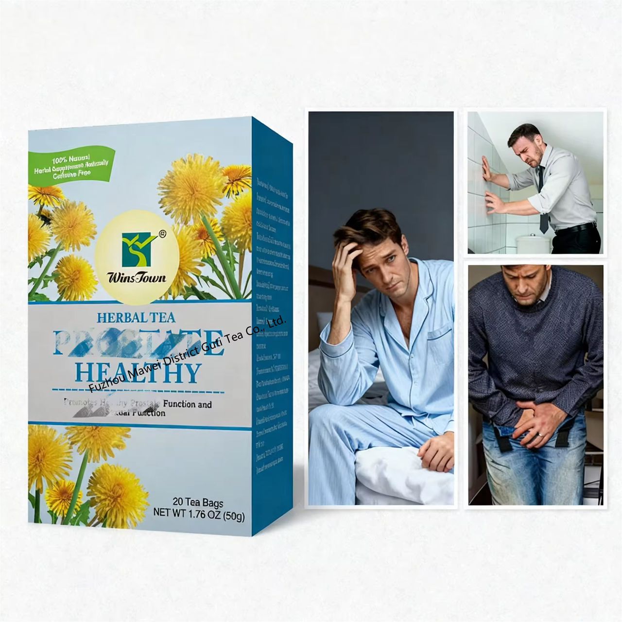 Prostate Tea : Thé contre la prostate et la Faiblesse Sexuelle