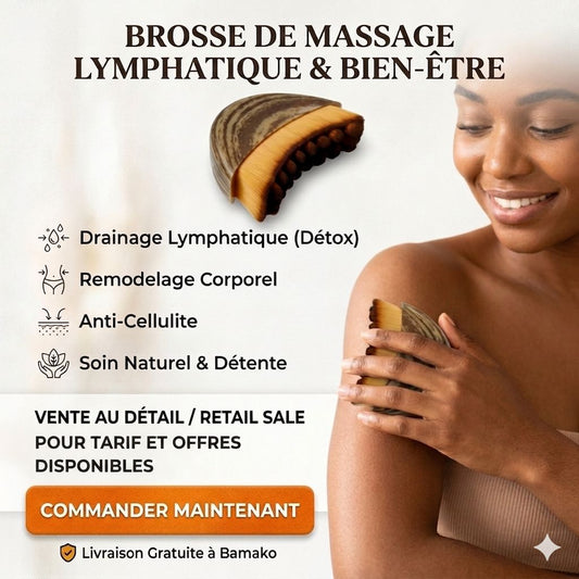 🌟 Brosse de Massage Lymphatique & Remodelage (Édition Premium)