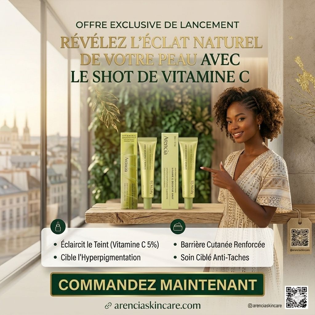 🔥 Boost Éclat Instantané – Crème Vitamine C & Glutathion pour une peau parfaite en quelques secondes