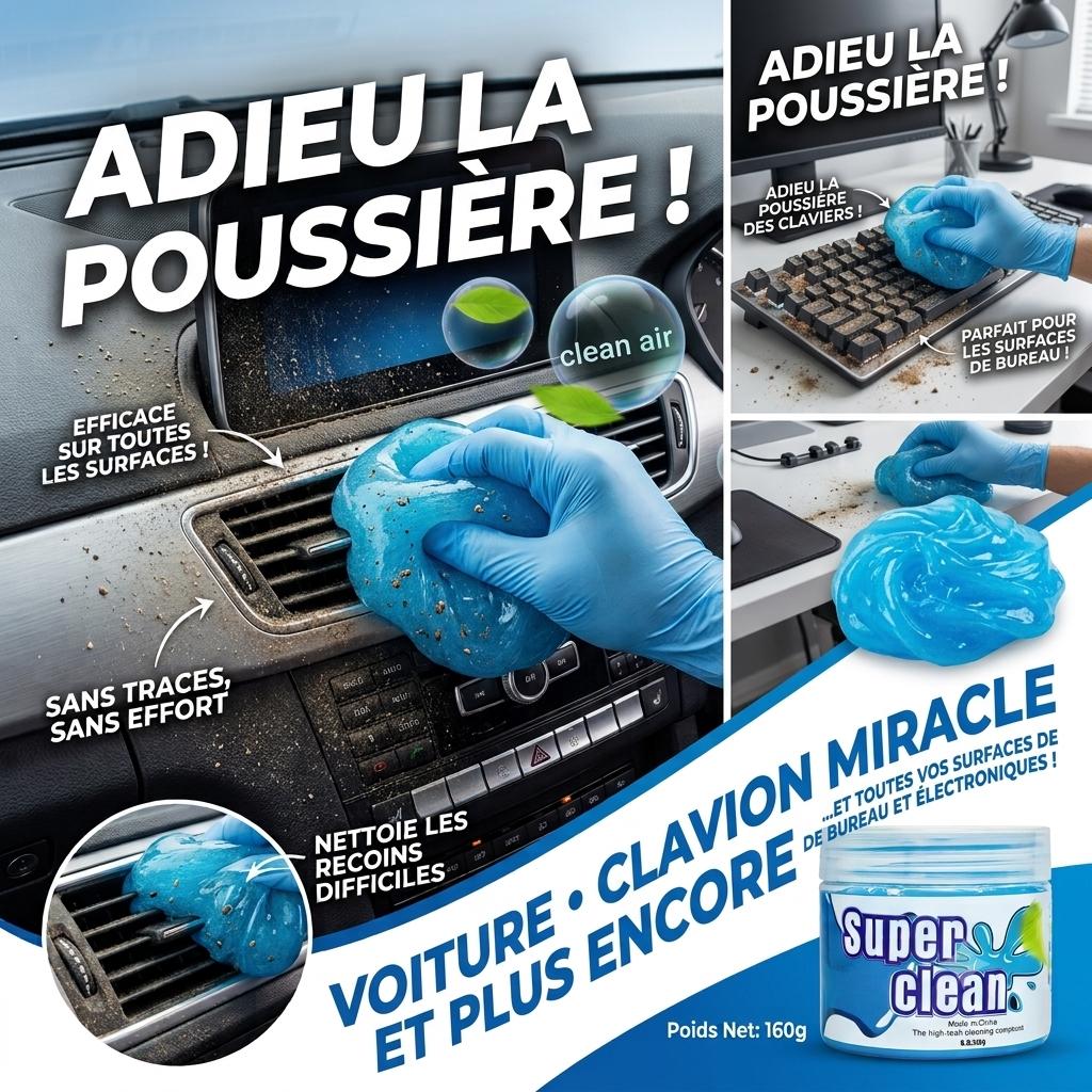 🌟 Adieu la Poussière ! Le Gel Miracle qui Nettoie Tout en 1 Seul Geste