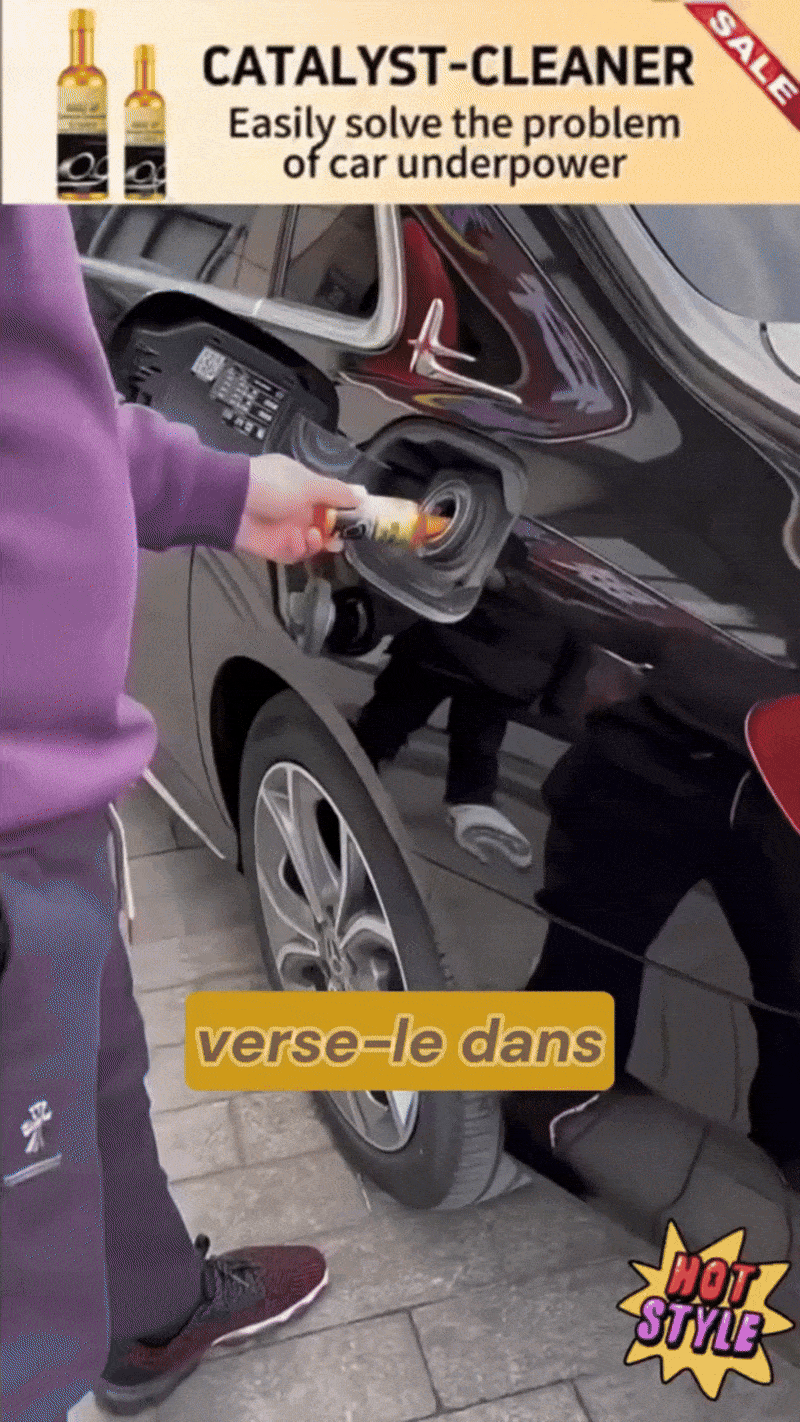 BOOST UP™ – Nettoyant Catalyseur & Booster de Performance pour Moteurs Essence (120 ml)