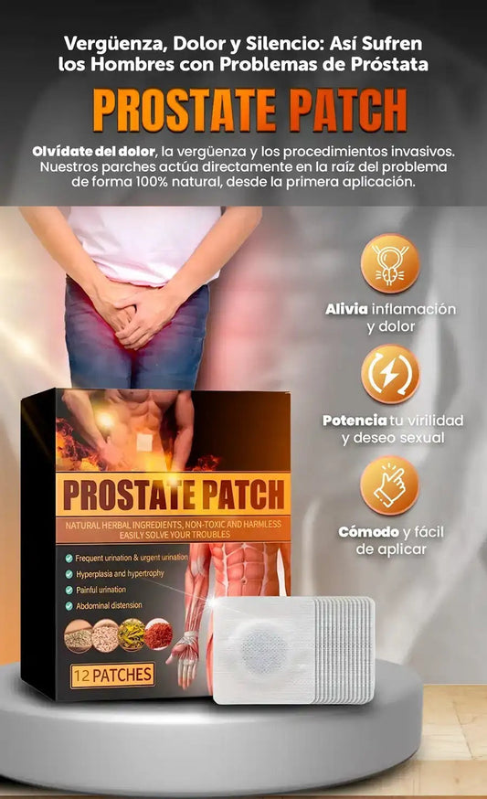 PARCHES PARA LA PROSTATA ¡ALIVIO INMEDIATO!