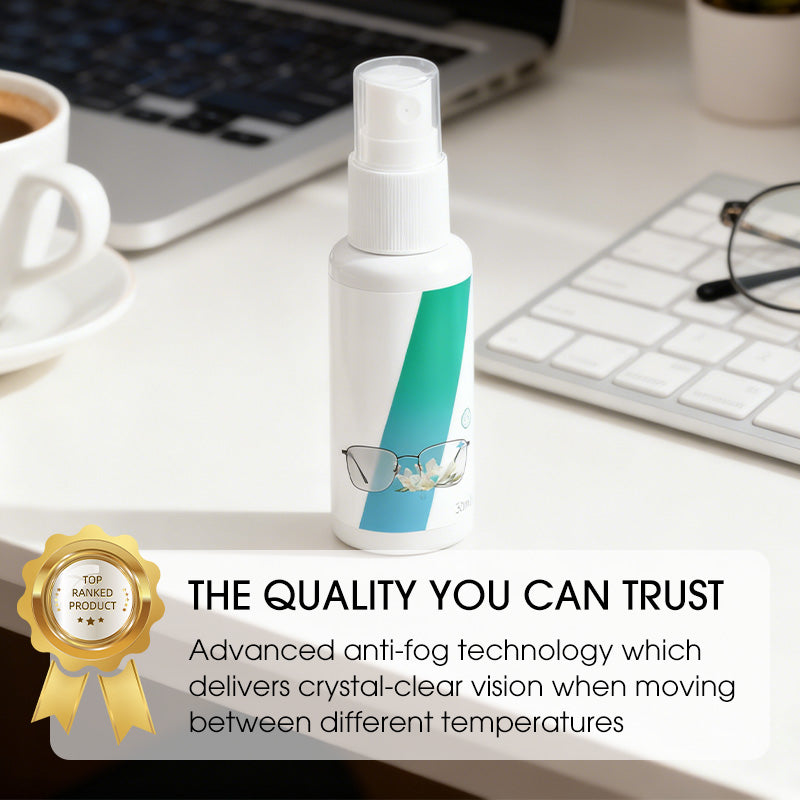 ✅ Vente directe par le fabricant ✈️ Spray nettoyant anti-buée multi-usage pour lentilles